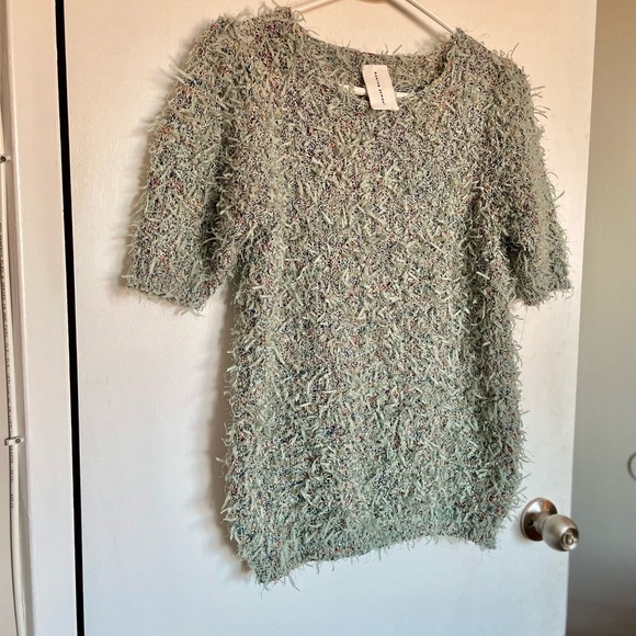 Baking Powder Confetti Short Sleeve Sweater - Size S - Picture 2 of 12